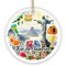 Cultural Rio de Janeiro Art Ornament, Brazil Landmarks Souvenir Gift